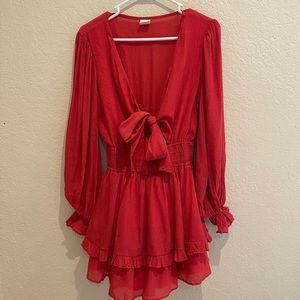 Selfie Leslie - Red Dress XS